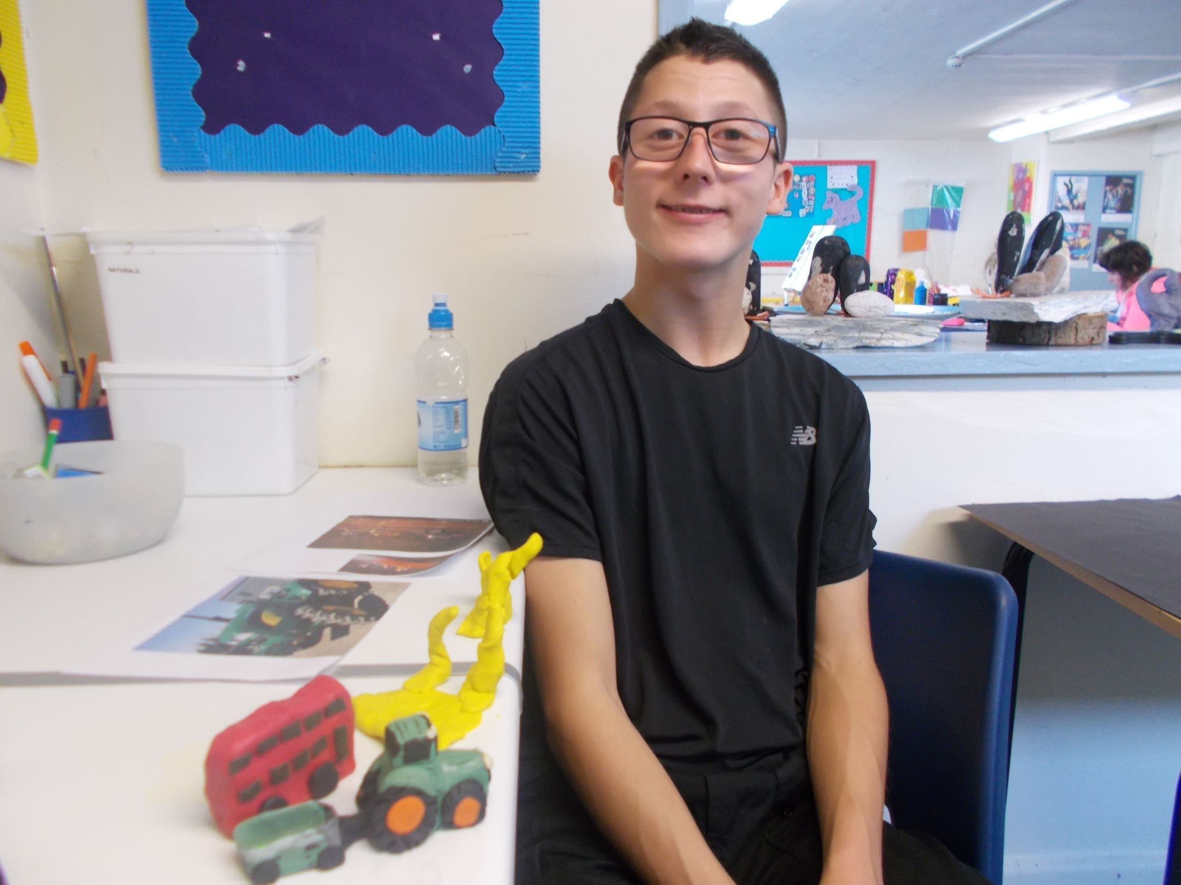 Lifeworks-College-student-doing-art
