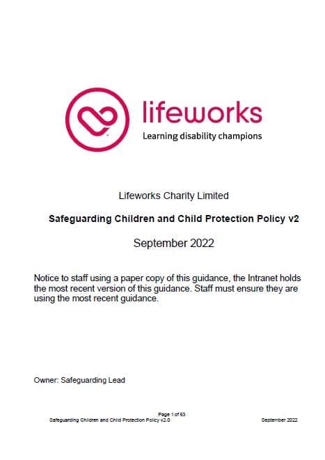 Safeguarding Children and Child Protection Policy v2